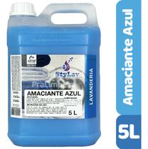 Amaciante Azul Para Roupas Uso Profissional Perfume Duradouro- 5 Litros