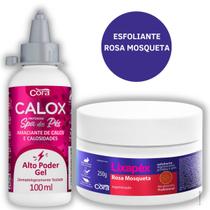 Amaciante Calox E Esfoliante Lixapéx Rosa Mosqueta Spa Pés