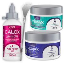 Amaciante Calox Gel Pémax Ureia Lixapéx Ureia Cora e Bisturi Spa dos Pés