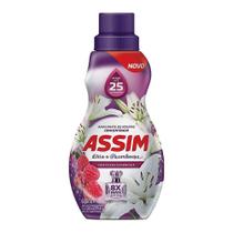 Amaciante Concentrado Assim Lírio e Framboesa 500ml - Embalagem com 12 Unidades