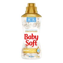 Amaciante Concentrado Baby Soft Pureza e Delicadeza 500ml - Rende 25 Lavagens