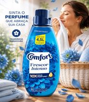 Amaciante Concentrado Comfort Frescor Intenso 1 L