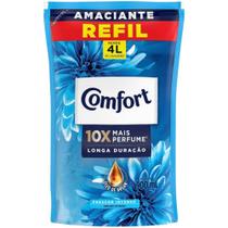 Amaciante Concentrado Comfort Frescor Intenso Refil 900 Ml Kit 2un