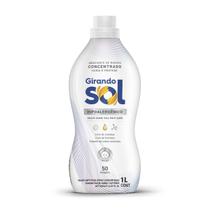 Amaciante Concentrado Hipoalergênico Girando Sol 1L, Amaciante De Roupas Concentrado, Branco, Suave Como Sua Pele Quer, Amaciante Concentrado Hipoalergênico Girando Sol 1L, Amaciante De Roupas Concentrado, Branco, Suave Como Sua Pele Quer,