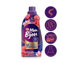 Amaciante Concentrado Perfume Magia Mon Bijou Bombril 1L Amaciante Concentrado Perfume Magia Mon Bijou Bombril 1L