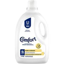 Amaciante de Roupa Comfort Pro Lavanderia Puro Cuidado Concentrado Galão 5L Kit 2un