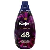 Amaciante de Roupa Concentrado 48 Segredos Frasco 1,5L Comfort