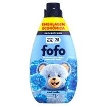 Amaciante de Roupa Concentrado Azul Tudão Fofo Frasco 1,5l Embalagem Econômica Amaciante de Roupa Concentrado Azul Tudão Fofo Frasco 1,5l Embalagem Econômica