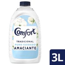 Amaciante de Roupa Diluído Comfort Tradicional Puro Cuidado 3L