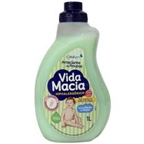Amaciante de Roupa Glicerina e Erva Doce Vida Macia Casa KM 1L
