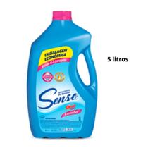 Amaciante de roupa sense qboa 5l carinho azul