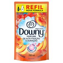 Amaciante Downy Concentrado Verão Tropical Refil 750ml