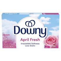Amaciante Em Folhas Para Secadoras Downy Sheets April 34 Fls