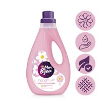 Amaciante Liquido Roupa Nenem Rosa Mon Bijou Bombril 1L