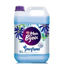 Amaciante Mon Bijou 5 Litros Mais Perfume Por Mais Tempo - Azul
