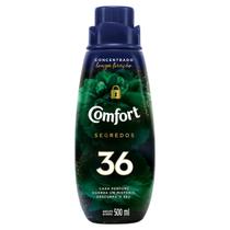 Amaciante Roupa Comfort Concentrado 500Ml Segredos 36