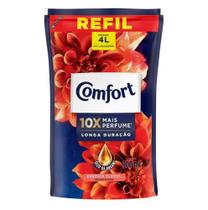 Amaciante roupa comfort concentrado 900ml sache energia floral