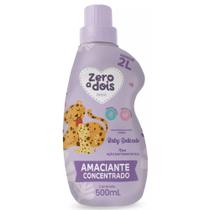 Amaciante Roupas de Bebê - Amaciante Concentrado Delicado Baby 0A2 500ML Zero a Dois