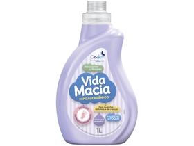 Amaciante Vida Macia para Roupinhas de Bebê Glicerina & Amêndoas 1L Casa KM