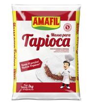 Amafil Massa Pronta para Tapioca 1kg Amafil Massa Pronta para Tapioca 1kg