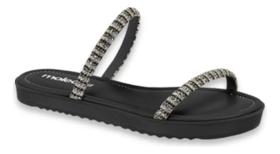 amanco Moleca Feminino Rasteira Papete Tiras 5413.1126