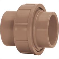 Amanco Uniao Soldavel Pvc Liso Liso 60Mmx60Mm Amanco Uniao Soldavel Pvc Liso Liso 60Mmx60Mm