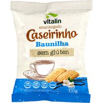 Amanteigado Caseirinho Baunilha Sem Glúten Vitalin 100g Amanteigado Caseirinho Baunilha Sem Glúten Vitalin 100g