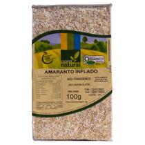 Amaranto inflado orgânico à vácuo coopernatural 100 g
