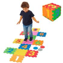 Amarelinha Tapete Eva 16Pçs Infantil Educativo Cores Oferta Amarelinha Tapete Eva 16Pçs Infantil Educativo Cores Oferta