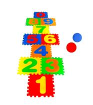 Amarelinha Tatame 5mm para escolas, creches, crianças Amarelinha Tatame 5mm para escolas, creches, crianças