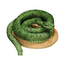 Amarelo Laranja Verde Artificial Python Brinquedo De Pelúcia Longa Casa De Cobra Decorações De