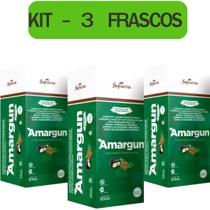 Amargun Digestivo Vitaminas B1 e B6 Amargo 500ml kit 3 frascos Supraervas Amargun Digestivo Vitaminas B1 e B6 Amargo 500ml kit 3 frascos Supraervas