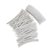 Amarrilho Lacre Fecho Arame Branco Com 500 Peças 8cm cada Amarrilho Lacre Fecho Arame Branco Com 500 Peças 8cm cada