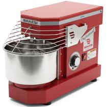 Amassadeira Espiral Aes-03 1000W 3Kg Vermelho Bivolt - Braesi Amassadeira Espiral Aes-03 1000W 3Kg Vermelho Bivolt - Braesi