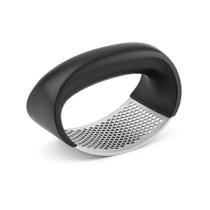 Amassador de Alho Manual em Aço Inox com Cabo Plástico Preto Dia a Dia Triturador Amassador de Alho Manual em Aço Inox com Cabo Plástico Preto Dia a Dia Triturador