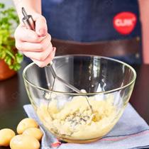 Amassador de Batata Legumes Cozinha Espremedor Manual Multiuso Aço Inoxidável Amassador de Batata Legumes Cozinha Espremedor Manual Multiuso Aço Inoxidável