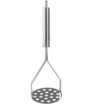 Amassador De Batatas 27,5cm Por 8cm Em Aço Inox Amassador De Batatas 27,5cm Por 8cm Em Aço Inox