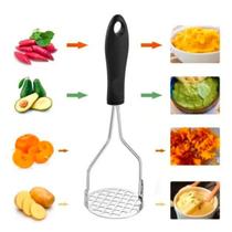 Amassador De Batatas e Legumes Inox Cabo Plastico Multiuso