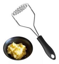 Amassador De Batatas Em Aço Inox Com Cabo Plástico