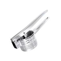 Amassador De Batatas Legumes Feijão Inox 27cm Espremedor Manual Grande Profissional Kehome