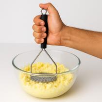 Amassador De Batatas Manual Inox Pure Legumes Feijao Carne Prensa Espremedor Cozinha Amassador De Batatas Manual Inox Pure Legumes Feijao Carne Prensa Espremedor Cozinha