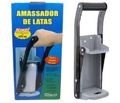 Amassador De Latinha Latão Lata 235 A 475 Ml Abridor Western