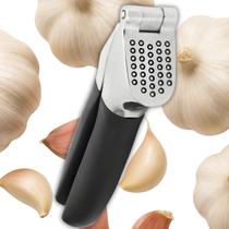 Amassador e Espremedor de Alho em Zinco Robusto Para Cozinha Uny Home