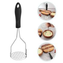 Amassador Espremedor De Batatas Manual P/ Purê Inox Reforçado