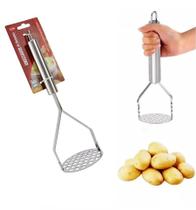 Amassador Espremedor de Batatas Manual Purê Aço Inox - clink