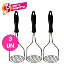 Amassador Espremedor Manual Triturador Batata Mandioca Legumes Purê Creme Feijão Aço Inoxidável Amassador Espremedor Manual Triturador Batata Mandioca Legumes Purê Creme Feijão Aço Inoxidável