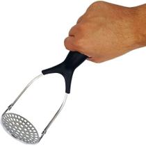 Amassador Espremedor Multiuso Batata Aço Inox Dobrável - UNY HOME
