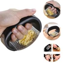 Amassador Inox Para Alho Fácil De Usar Cabo Ergonômico