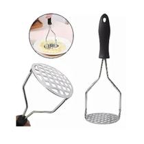 Amassador Legumes Batata Cabo Reforçado Espremedor Aço Inox Amassador Legumes Batata Cabo Reforçado Espremedor Aço Inox