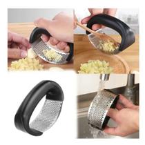 Amassador Triturador Espremedor De Alho Inox Manual Cozinha Amassador Triturador Espremedor De Alho Inox Manual Cozinha